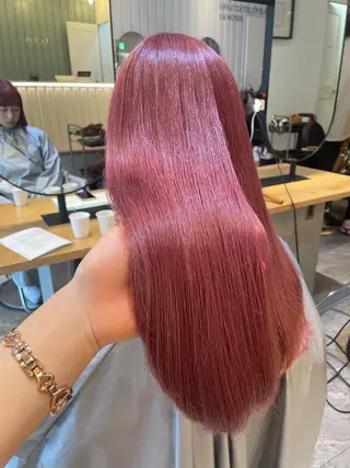 ロング カラー 💘韓国レイヤー上 品カラーruru💘のヘアスタイル