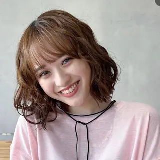 ショート パーマ manami/ ハッシュレイヤーのヘアスタイル