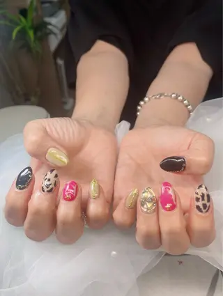 ネイル ハイネイル 自宅サロンのネイルデザイン