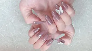 ロング チ まるこのネイルデザイン