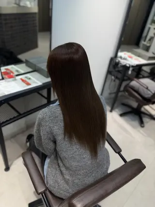 ロング カラー caho/韓国ヘア 盛れStyle🩶✨のヘアスタイル