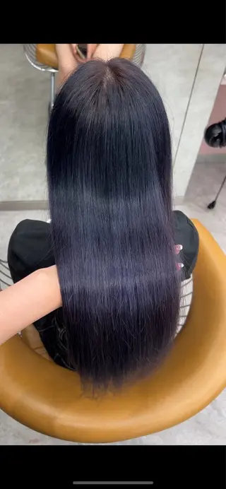 カラー 艶カラー/艶髪矯正/ レイヤー/ひなき🎀のヘアスタイル