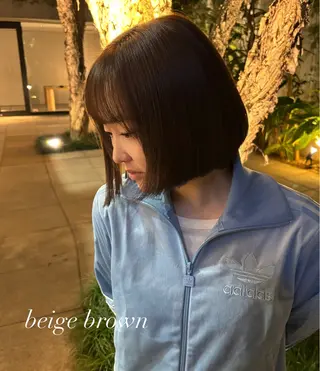 ショート カラー 山中 あるのヘアスタイル