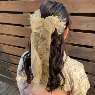 ブリーチなし透明感 カラー🪽 尾里真桜のヘアスタイル