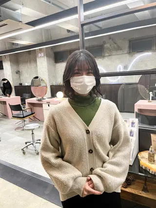 ミディアム 中江 友哉のヘアスタイル