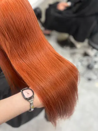 ロング まろっと艶感ブラウン ベージュ🤍まなかのヘアスタイル