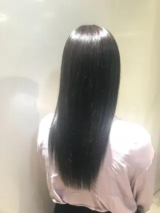 ロング フォルテ青山 カットカラー0円のヘアスタイル