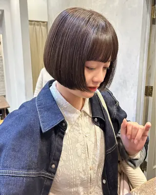 ショート AYUMI ボブ/レイヤーのヘアスタイル
