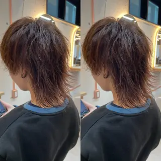 ショート カラー ブリーチ無しダブル カラー🦕まどかのヘアスタイル