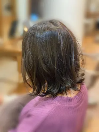 ミディアム 吉川 眞之亮のヘアスタイル
