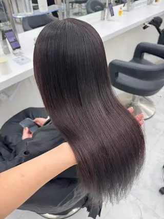 ロング カラー noa🎀美髪縮毛/ 透明感カラーのヘアスタイル
