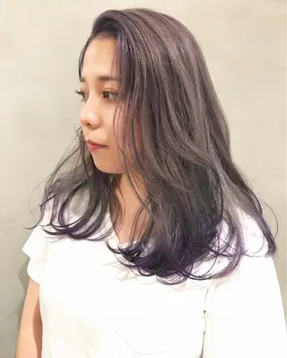 セミロング カラー 優作 〜圧倒的信頼〜のヘアスタイル