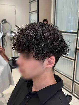パーマ メンズ 【𝐀𝐬𝐡-池袋 】ひな💭🎀のヘアスタイル