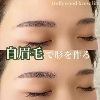 メンズ マツエク・マツパ アイブロウ Moyu eyelashのマツエク・マツパデザイン