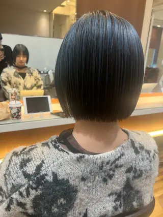 ショート カラー 池田理紗/ bob/メンズカットのヘアスタイル
