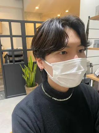 パーマ メンズ 似合う髪型が 分からない方へのヘアスタイル