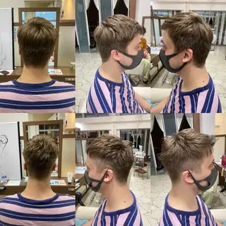 ショート メンズ 北生駒☆カットが得意 鎌田フミヤのヘアスタイル
