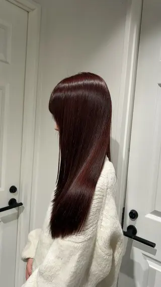 ロング カラー himari💜 暖色/レイヤーカットのヘアスタイル
