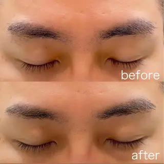 メンズ アイブロウ 佐藤 ななせのヘアスタイル