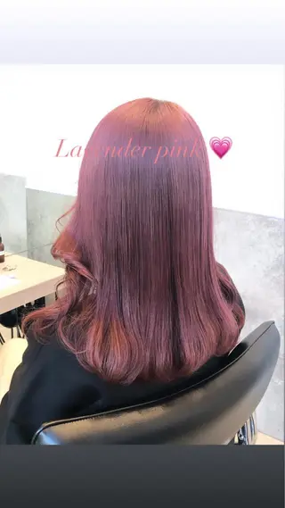 セミロング カラー パーマ メンズ キッズ stylist 🌸 kana.のヘアスタイル