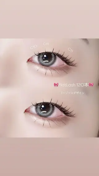 マツエク・マツパ BRILLANTE 🎀のマツエク・マツパデザイン