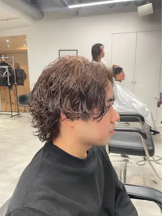 ショート カラー メンズ カットモデル募集中 新潟万代/ 蒼太朗のヘアスタイル