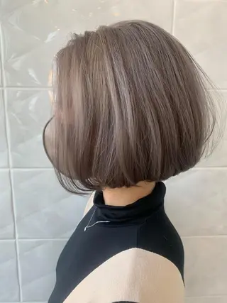 ショート LucksiMie ginza 明松のヘアスタイル