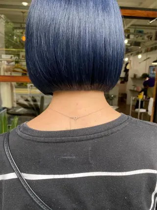 ショート カラー なぎ🌿.∘[ボブ, ニュアンスカラー]のヘアスタイル