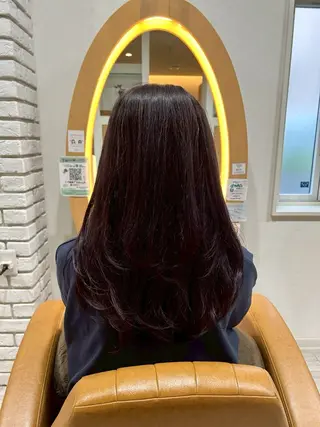 セミロング 高橋 ひなののヘアスタイル
