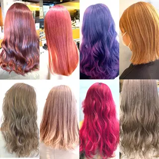 セミロング ✨ブリーチ/ウルフ/ 心斎橋/横山大樹のヘアスタイル