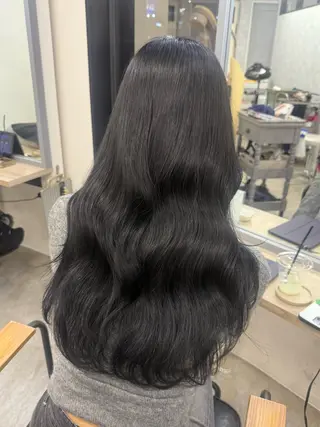 ロング カラー ヘアアレンジ Himawari♡ 柔らかいカラーのヘアスタイル