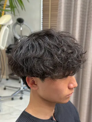 ショート パーマ メンズ GRANDEUR ryuのヘアスタイル