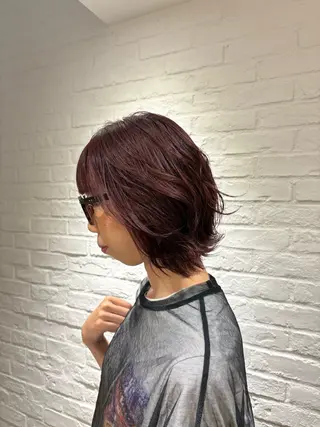 ショート カラー 梅田/透明感カラー /ひかるのヘアスタイル