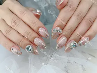 ネイル 神田 ココナッツのネイルデザイン