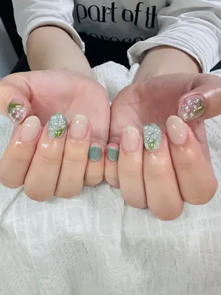 ネイル コネコネイルサロン モデル用のネイルデザイン