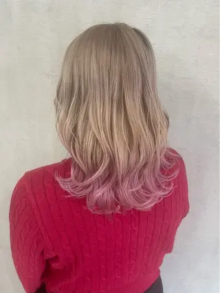 セミロング 大島 渓翔のヘアスタイル