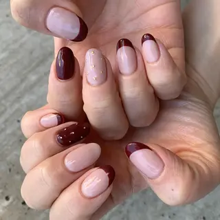 ネイル YUKIMO🍎名駅 /ニュアンスのネイルデザイン