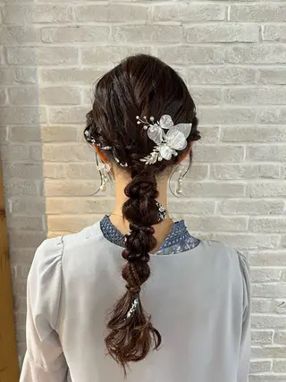 ロング ヘアアレンジ Topstylist YUKIのヘアスタイル