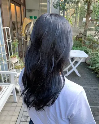 ロング カラー 平野葵🎀 hair/nailのネイルデザイン