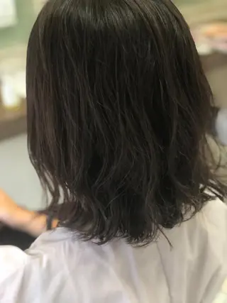ミディアム 🔥店長 原田🔥 Ash日野店のヘアスタイル