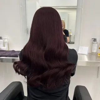 ロング カラー ヘアアレンジ 🫧🎀うる艶暖色 🏹Nanako🎀のヘアスタイル