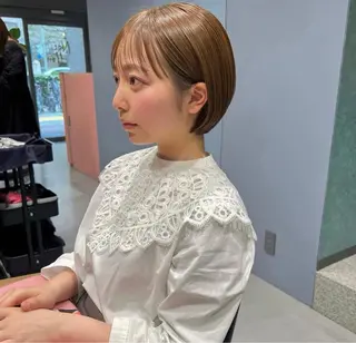 ショート 堀井 菜月のヘアスタイル