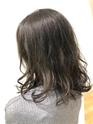 ロング カラー 吉田 凌也のヘアスタイル