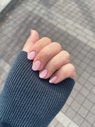 ネイル Rika🌼 シンプル•マグネットのネイルデザイン