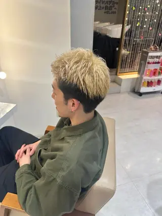 カラー メンズ 畑中 夢のヘアスタイル
