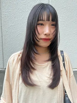ロング niche くるみ🩰のヘアスタイル