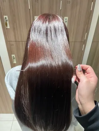 ロング カラー 艶カラー まなか🌀のヘアスタイル