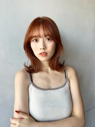 ミディアム カラー mit by tree吉祥寺所属・パーソナルカラー 美容師國分優太のその他イメージ