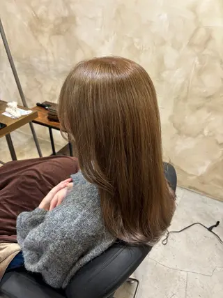 ロング カラー ツヤカラー🫧Sae ネイルモデル募集中のヘアスタイル