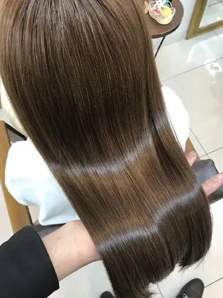 🇰🇷韓国風艶髪✨ 髪質改善 倉岡しおんのヘアスタイル